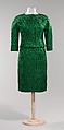 Dinner ensemble, House of Givenchy (French, founded 1952), silk, French