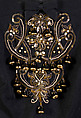Evening blouse, Attributed to Mainbocher (French and American, founded 1930), Wool, beads, sequins, American