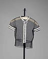 Evening blouse, Mainbocher  French and American, Silk, beads, American