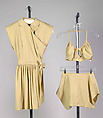 Beachwear, Claire McCardell  American, Wool, American