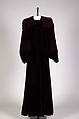 Evening coat, Frederick Loeser & Company  American, Synthetic, American