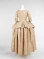 Dress, silk, French