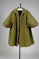 Evening coat, House of Balenciaga  French, Silk, French