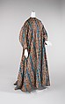 Dressing gown, cotton, American