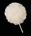 Fixed fan, straw, feather, American