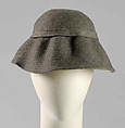 Hat, House of Dior (French, founded 1946), Wool, cotton, silk, French