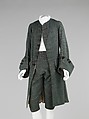 Suit, wool, silk, British