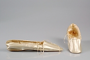 Wedding slippers, Silk, American
