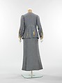 Walking suit, (a–c) House of Paquin (French, 1891–1956), wool, metal, silk, French