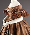 Evening dress, silk, American