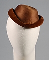 Hat, Fur, cotton, American