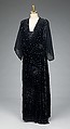Dinner dress, House of Worth (French, 1858–1956), silk, synthetic, French