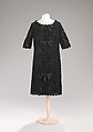 Cocktail dress, House of Balenciaga (French, founded 1937), silk, nylon, French