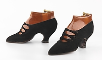 Shoes, Pierre Yantorny Italian, leather, wood, metal, French