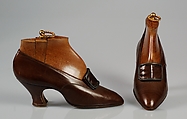 Shoes, Pierre Yantorny Italian, Leather, metal, French