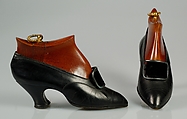 Shoes, Pierre Yantorny Italian, Leather, silk, metal, French