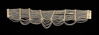 Necklace, Crystal, possibly British