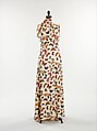Evening dress, Elsa Schiaparelli (Italian, 1890–1973), silk, French