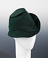 Hat, Jeanne Baron French, wool, French