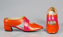 Shoes, Evelyn Schless, Leather, American
