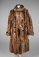 Coat, fur, American