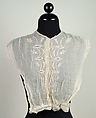 Chemisette, Cotton, American