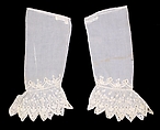 Undersleeves, Cotton, American