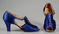 Evening shoes, Saks Fifth Avenue  American, Silk, American