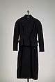 Suit, House of Balenciaga  French, Wool, French