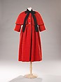 Coat, House of Balenciaga (French, founded 1937), wool, silk, French