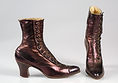 Boots, Abraham & Straus, Leather, American