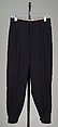 Trousers, Wool, metal, American