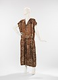 Evening dress, Babani  French, silk, metal, French