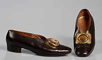 Shoes, Mr. David Evins, Leather, metal, American