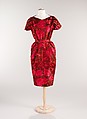 Dinner dress, James Galanos  American, silk, American