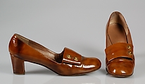 Accessory set, a. Coblentz, leather, metal, plastic (vinyl), American