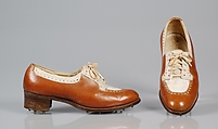 Athletic shoes, G. Fox & Company  American, Leather, American