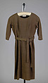 Ensemble, House of Balenciaga (French, founded 1937), Wool, Spanish