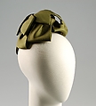 Hat, Henri Bendel, Silk, American