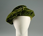 Hat, Gilbert Orcel  French, Silk, French