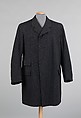 Overcoat, Rice & Duval, wool, American