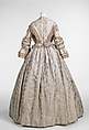 Afternoon dress, silk, British