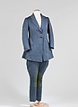 Riding habit, Nardi, Inc., wool, silk, leather, American