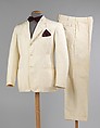 Suit, Goodall Worsted Company  American, wool, cotton, synthetic, American
