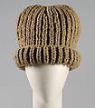 Cap, John P. John  American, Wool, American