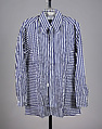 Shirt, Pierre Cardin  French, born Italy, Cotton, French