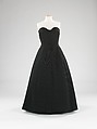 Evening ensemble, House of Dior (French, founded 1946), silk, French