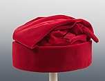 Hat, House of Balenciaga French, silk, French
