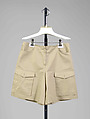 Shorts, Yves Saint Laurent  French, Cotton, French