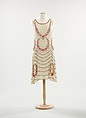 Evening dress, cotton, French